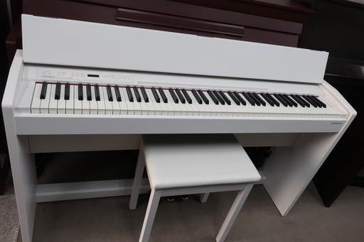 Roland　電子ピアノ　F-140W　　￥53.000-
