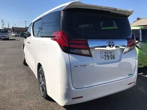 値引き交渉可能 総額300万円 アルファード 走行170km H29年12月登録車 アルパイン Big Xナビ 業販価格販売店 加須のアルファードの中古車 ジモティー