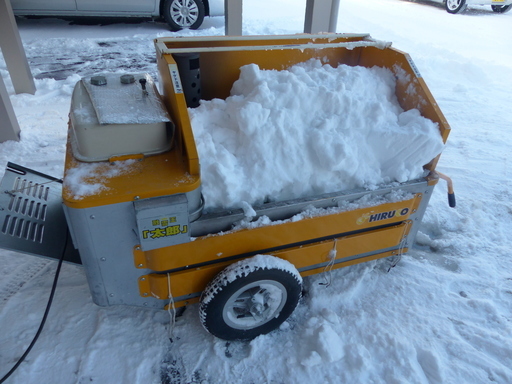 値下げヒルコ移動式融雪機