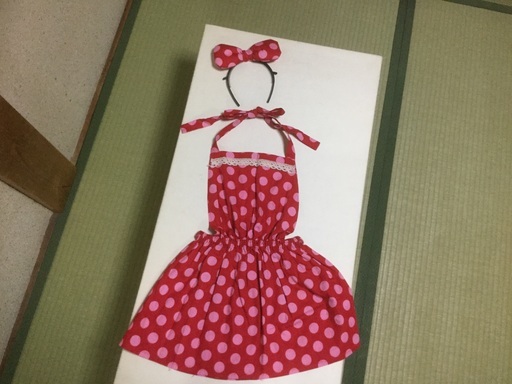 手作り ミニーマウス風 エプロンスカート マミィ 清須のキッズ用品 子供服 の中古あげます 譲ります ジモティーで不用品の処分