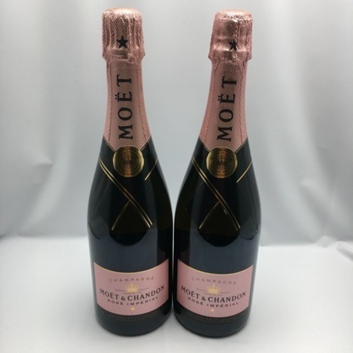 正規品 シャンパン モエ・エ・シャンドン ロゼ  750ml 2本セット