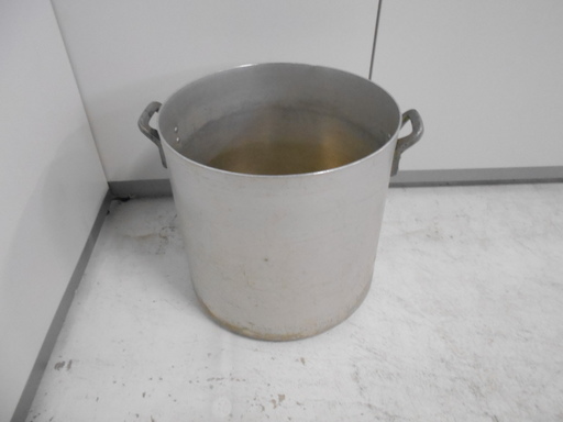 アルミ寸胴鍋　48ｃｍ　蓋無し　使用感あり  【リサイクルショップサルフ】
