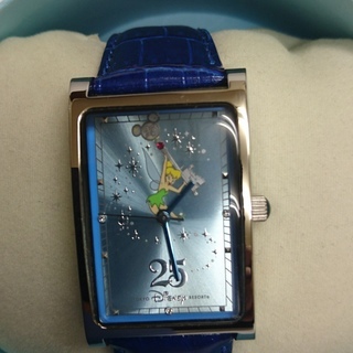 ディズニー25周年記念　腕時計　ティンカーベル（値下げしました）