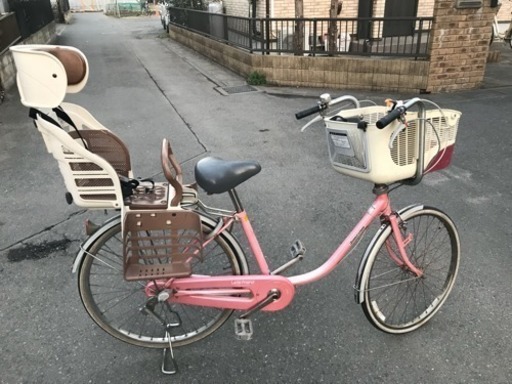 [整備済み]値下げしました❗️ブリジストン製3人乗り自転車