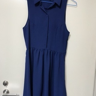 ブルー ドレス