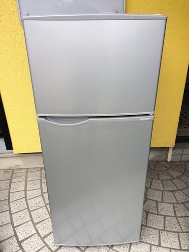 最高の品質の  保証期間内 ほぼ新品 シャープ 冷蔵庫 SJ-H12B 2017年製 冷蔵庫