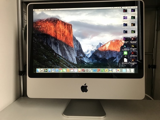 Apple　iMac 20inch/wide Core2Duo 2.4GHz/2GB/320GB