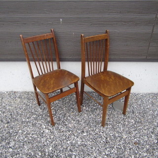 インテリア　椅子２個　