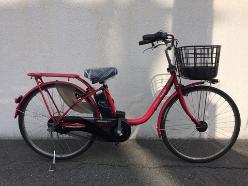 パナソニック　VIVI　スタイル　DX　新基準　8AH　子供乗せ　ピンク　ナチュラ　アシスタ　神戸市　電動自転車　地域限定送料無料