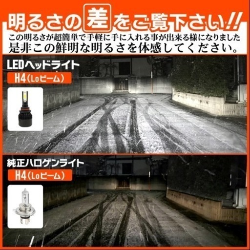 超明るい 19年最新 Hb3 Led ヘッドライト 2個セット 1年保証 車検対応 フォグ H1 H3 H4 H7 H8 H9 H11 World092 宮崎の車のパーツの中古あげます 譲ります ジモティーで不用品の処分
