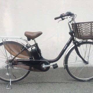 地域限定送料無料 パナソニック ビビ 20インチ 新基準 小径車 12AH 茶