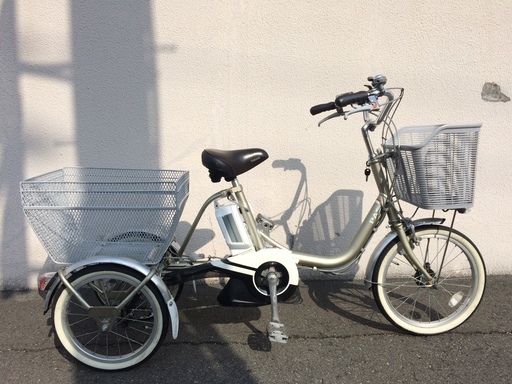 ヤマハ　パスワゴン　三輪　12,8AH　新基準　スイング　カロヤカライフ　アシスタワゴン　神戸市　電動自転車　地域限定送料無料