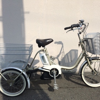 ヤマハ　パスワゴン　三輪　12,8AH　新基準　スイング　カロヤカライフ　アシスタワゴン　神戸市　電動自転車　地域限定送料無料