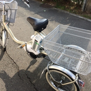 ヤマハ　パスワゴン　三輪　12,8AH　新基準　スイング　カロヤカライフ　アシスタワゴン　神戸市　電動自転車　地域限定送料無料