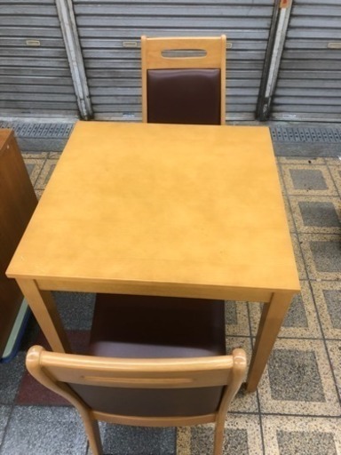 ダイニングテーブルセット 幅75cm