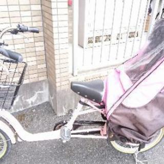 【値下げ】ふらっか～ずキュートミニ 子供乗せ自転車