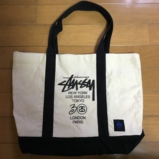 中古STUSSY トートバッグ 送料164円