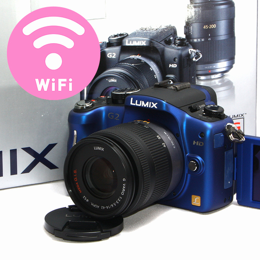 〓ミラーレス一眼〓Panasonic LUMIX G2 ブルー レンズキット♪