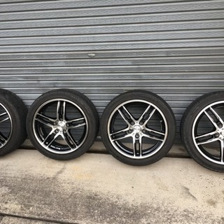 受付終了。アルミホイールセット セレナ、ステップワゴン 17インチ