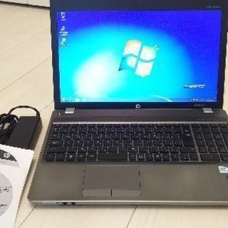 お値下げしました♬hpノートパソコンwindows7Proリカバ...