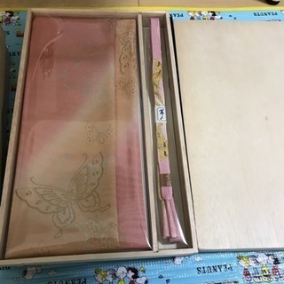 新品 帯と扇子 各8000 半額以下