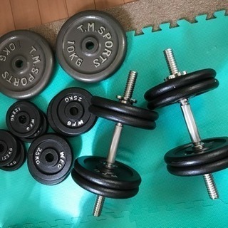 ベンチ ダンベル 30kg×2 セット おまけつき
