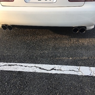 クラウン マークX GRS18 GRS20 GRX12 ワンオフ 特注4本出しマフラー ステンレス ストレート 