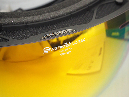 未使用品 ALPINA/アルピナ スキーゴーグル【2017】GRANBY QVMM  