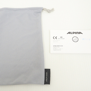 未使用品 ALPINA/アルピナ スキーゴーグル【2017】GRANBY QVMM A7211732 M50偏光・調光ミラー マットブラック グランビー 