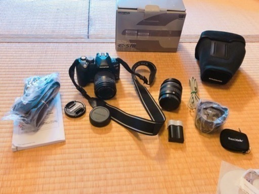 オリンパス カメラ E510 ZUIKO DIGITAL14-42mm と40-150mm