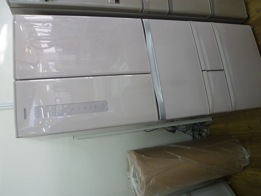R 中古 TOSHIBA 6D冷蔵庫 GR-G48FS 2014年製