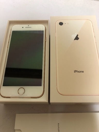 単品販売／受注生産 iPhone 8 64GB ゴールド 新品未使用 SIMロック解除 