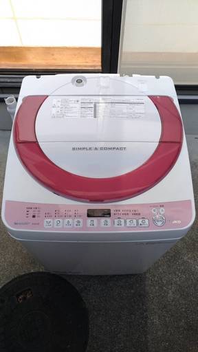 SHARP 2015年式 全自動洗濯機 風乾燥付き 7.0kg