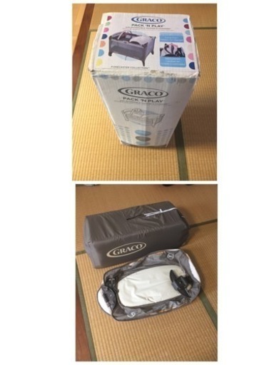 中古 (美品)GRACO (グレコ)ベビーベッド