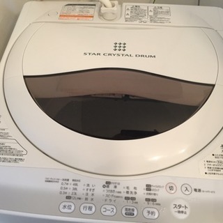■TOSHIBA 洗濯機 5kg AW-50GM