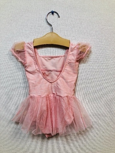 更新 チャコットキッズ バレエレオタード子供用 S ピンク色リボン模様 Chao 大阪のキッズ用品 子供 用ファッション小物 の中古あげます 譲ります ジモティーで不用品の処分