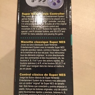 ★ 北米版 Super Nintendo Classic Edition Snes スーパーファミコンミニ 未開封新品 ★