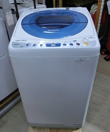 【販売終了しました。ありがとうございます。】Panasonic　6.0㎏　インバーター搭載モデル　全自動洗濯機　NA-FS60H3　2012年製　中古品