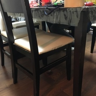 ダイニングテーブル 椅子4脚