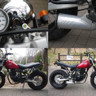 ヤマハ ＴＷ ２００ スカチューン カスタム ベース車両に 通勤通学～レジャーまで 早いもの勝ち