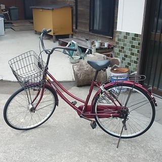 【売却済】26インチ自転車