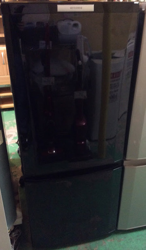 【送料無料・設置無料サービス有り】冷蔵庫 2014年製 MITSUBISHI MR-P15X-B 中古