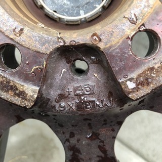 【値引き】ワーク work 19インチ 114.3 2本