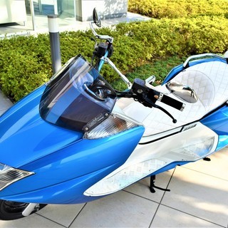 【実走1.1万km】YAMAHA MAXAM custom Blue×white Black Wheel 自賠５年付 実走1.1万km】YAMAHA MAXAM custom Blue×white Black Wheel 自賠5