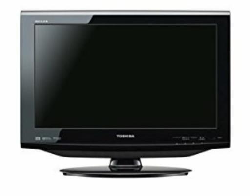 TOSHIBA 19V型 ハイビジョン 液晶 テレビ REGZA 19HE1(K) HDD500GB内蔵 ブラック　35