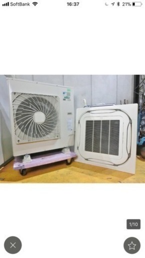 （C3440）【A4】ダイキン/DAIKIN/業務用【天カセエアコン】パッケージエアコン☆3馬力！4方向☆FHCP80DC☆2015年製☆