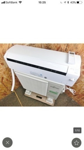 E3365)【L5】高年式！！☆FUJITSU/フジツウ☆【ルームエアコン/人感センサー搭載】☆AS-J22E-W☆15年製♪