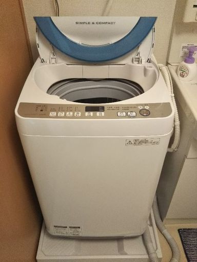 SHARP洗濯機7kg 2016年製