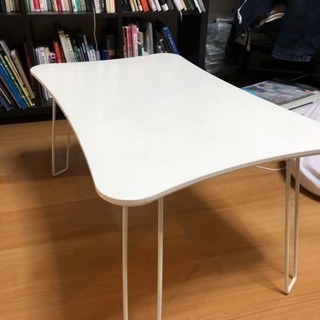 白い座卓テーブル