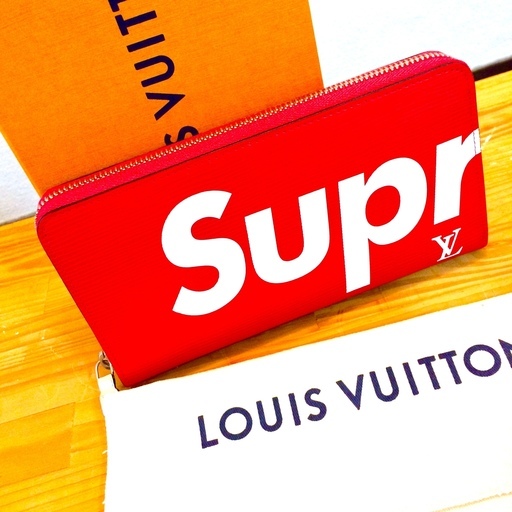 ☆新品☆ Supreme×Louis Vuitton 長財布  シュプリーム ルイヴィトン オーガナイザー　ジッパー　ラウンドジップ